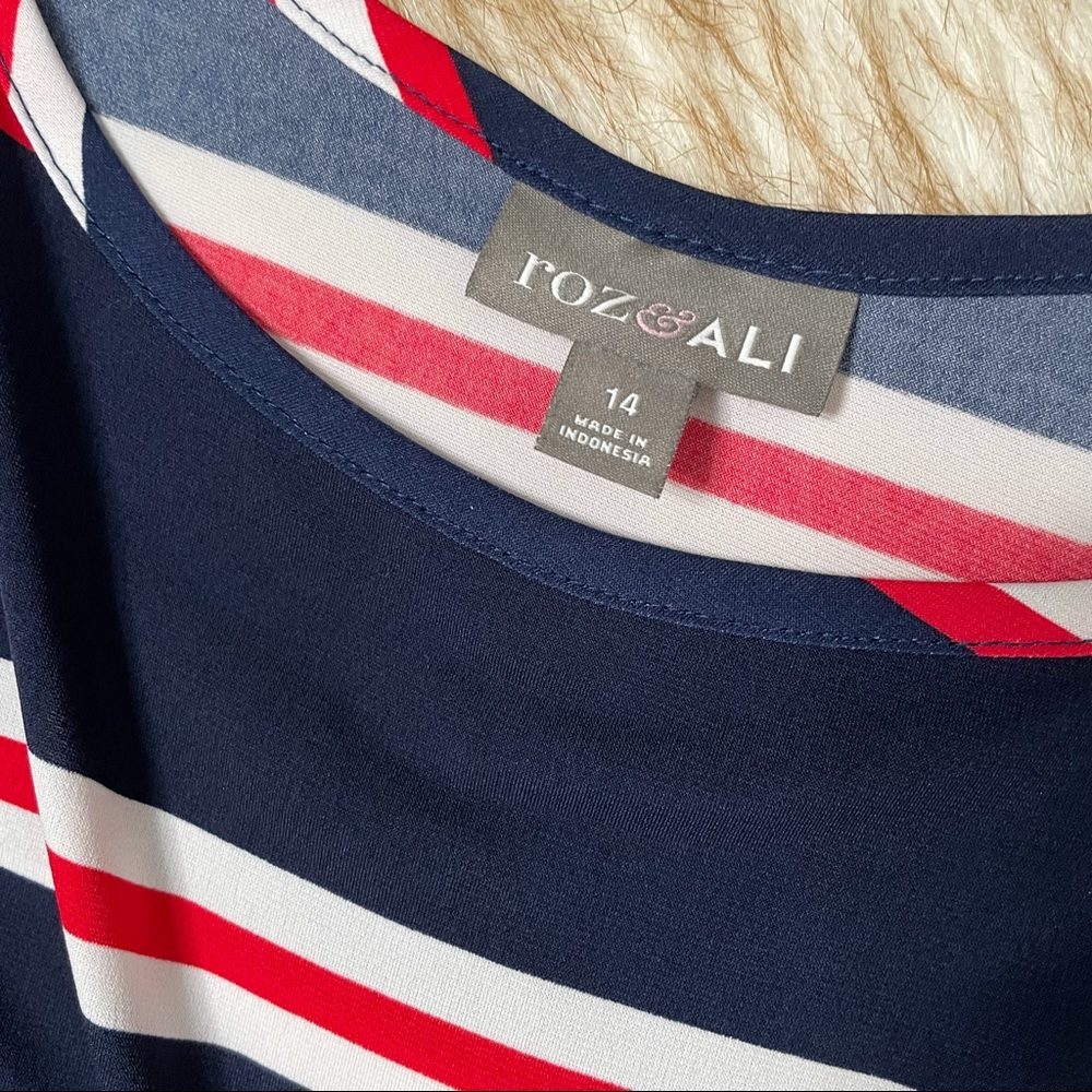 Roz & Ali striped maxi dress - Picture 4 of 8
